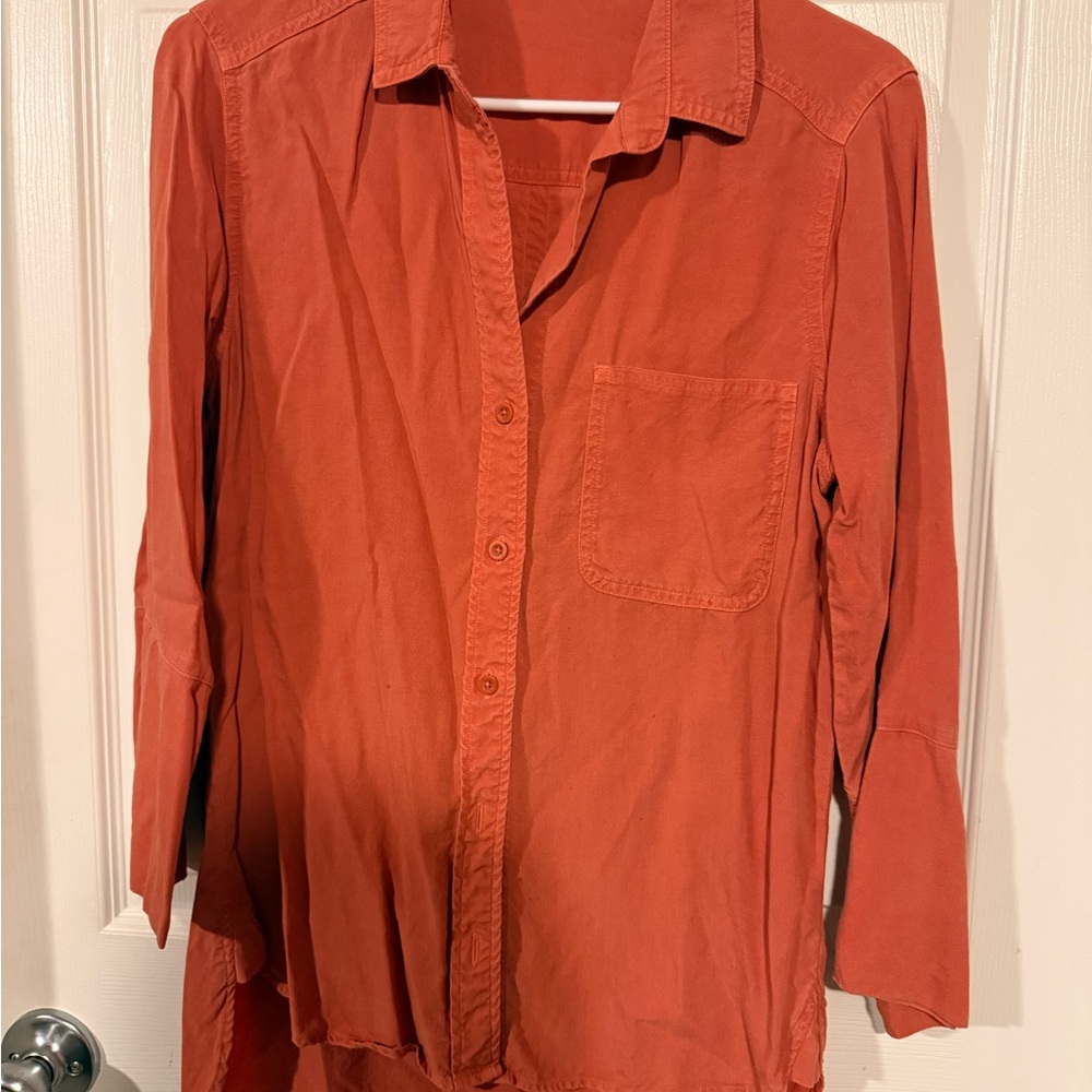 Chelsea & Violet Terracotta Blouse